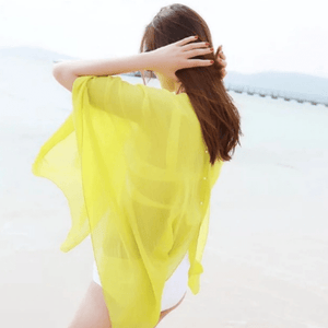 Beach Chiffon Bikini Sexy Cape