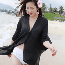 Load image into Gallery viewer, Beach Chiffon Bikini Sexy Cape