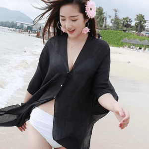 Beach Chiffon Bikini Sexy Cape