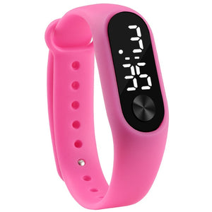 Silicone Strap Casual Bracelet LED Digital